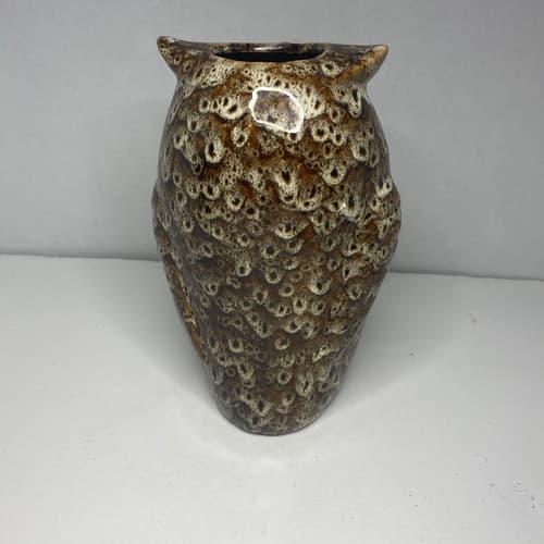 Elegant Expressions Ceramic Owl Vase 9”X 6” - Thumbnail 5