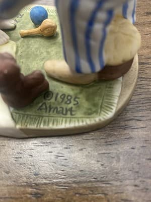 Authentic“Baby First Step” Figurine Norman Rockwell 1985 Limited Addition - Thumbnail 3