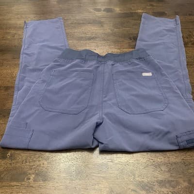 Figs Women's Technical Collection Zamora Jogger Scrub Pants size XS Blue Gray - Thumbnail 5