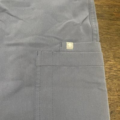 Figs Women's Technical Collection Zamora Jogger Scrub Pants size XS Blue Gray - Thumbnail 4