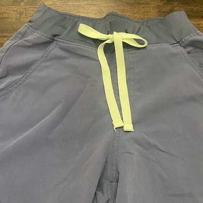 Figs Women's Technical Collection Zamora Jogger Scrub Pants size XS Blue Gray - Thumbnail 2
