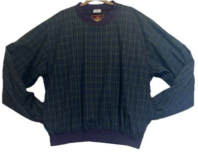 Proquip Mens XXL Tartan Plaid Blue Green Long Sleeve Lined Jacket w Pockets