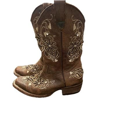 Kids Sergal Cowgirl Boots - Thumbnail 4