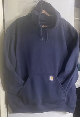 Carhartt Hoodie Mens 2XL Midweight Workwear Pit To Pit 29” Chest 58” Length 30”