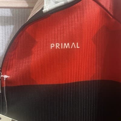 Primal Mens Cycling Heavy Weight Wind Jacket, Sport Cut NWT - Thumbnail 2