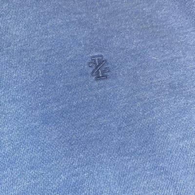 Izod Saltwater Quarter Zip Dadcore Preppy Golf Mens L Blue Long Sleeve Fleece - Thumbnail 3