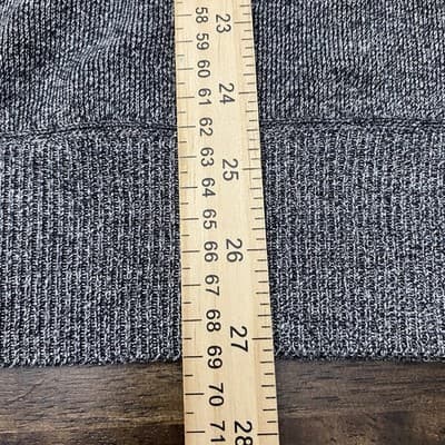 True Rock Mens V Neck Cotton Sweater Gray Mens Sz Large Preppy Classic - Thumbnail 7