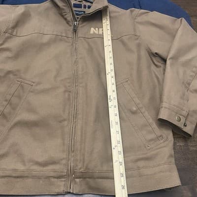 NRA Jacket Mens M Burks Bay Blanket Lined Canvas ChoreCoat Chest 48” - Thumbnail 7