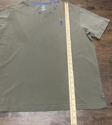 Caribbean Supima T Shirt Mens XL Luxury Cotton Beach Vaca Cruisewear - Thumbnail 4