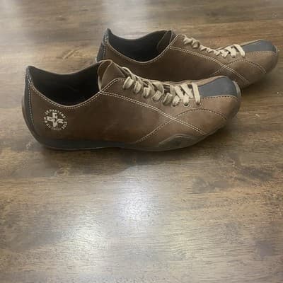 Dr Martens Mens Air Cushion Sole Low Profile Casual Retro Style Brown Lace Up - Thumbnail 3