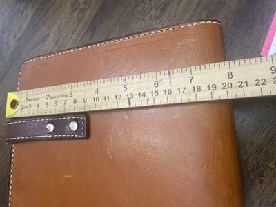 D5 DJ Albus Abilene TX Custom Made Leather Tablet iPad Folio Case Western Cowboy - Thumbnail 9