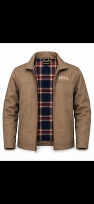NRA Jacket Mens M Burks Bay Blanket Lined Canvas ChoreCoat Chest 48” - Thumbnail 10
