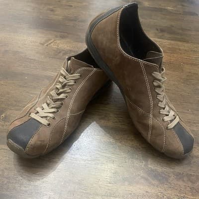 Dr Martens Mens Air Cushion Sole Low Profile Casual Retro Style Brown Lace Up