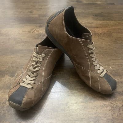 Dr Martens Mens Air Cushion Sole Low Profile Casual Retro Style Brown Lace Up - Thumbnail 2