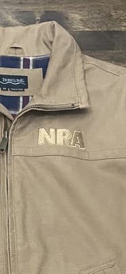 NRA Jacket Mens M Burks Bay Blanket Lined Canvas ChoreCoat Chest 48” - Thumbnail 3