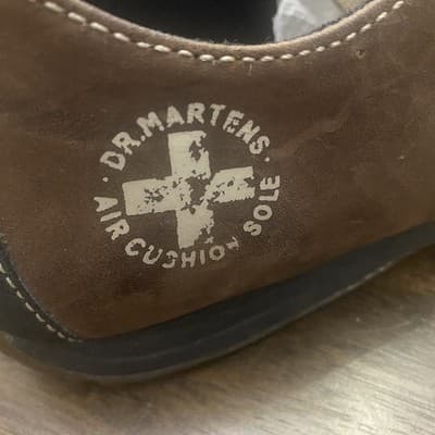 Dr Martens Mens Air Cushion Sole Low Profile Casual Retro Style Brown Lace Up - Thumbnail 4