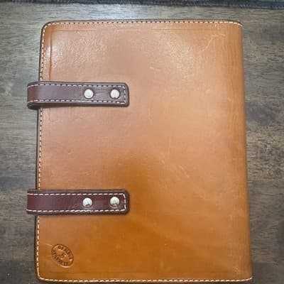 D5 DJ Albus Abilene TX Custom Made Leather Tablet iPad Folio Case Western Cowboy - Thumbnail 2