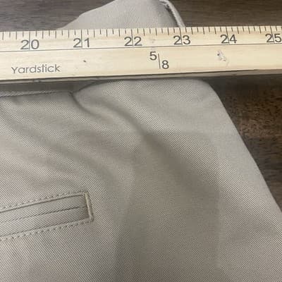 Lands End The Legacy Chino Shorts Lot Of 2 Mens Sz 48 Navy&Tan Cotton Pleated - Thumbnail 11