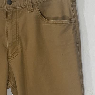 Carhartt Jeans Mens Tan Denim Relaxed Fit Work Wear 34x34 Cargo - Thumbnail 10