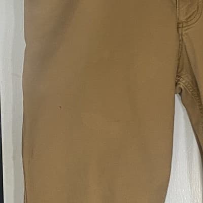 Carhartt Jeans Mens Tan Denim Relaxed Fit Work Wear 34x34 Cargo - Thumbnail 8
