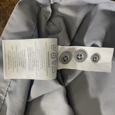 Habit Vented Fishing Camping Shirt Gray Short Sleeve Outdoors Mens Size XL - Thumbnail 10