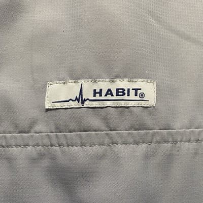 Habit Vented Fishing Camping Shirt Gray Short Sleeve Outdoors Mens Size XL - Thumbnail 11