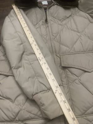 Vintage Walls Down Puffer Western Faux Fur Collar Jacket Made In USA - Thumbnail 10