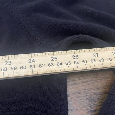 Foundry Supply Co Mens 2XL Black Cotton Partial Zip Pullover Sweater Big & Tall - Thumbnail 3