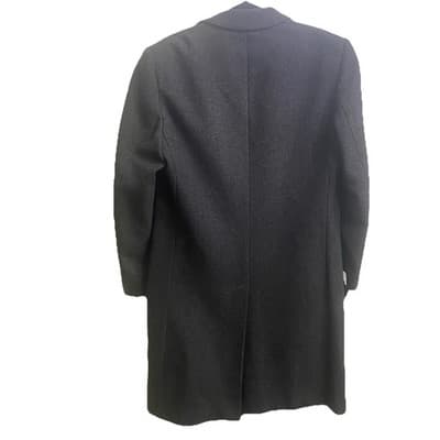 Haffke Hamborn Mens Wool Dress Coat - Thumbnail 6