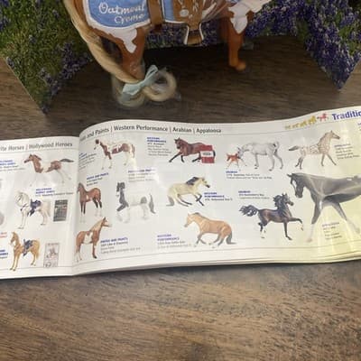 Breyer Little Debbie Special Edition Pony and Rider set 2004 701806 W Catalog - Thumbnail 7