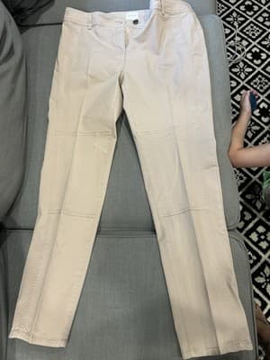 Chico's Blush Moto Pant Size 1.5 Regular Size 10 Classic Preppy - Thumbnail 3