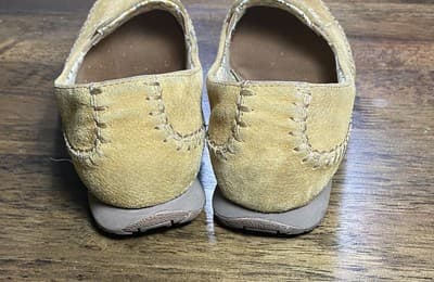 Skechers Relax Fit Memory Foam Size 8 Slip-On Brown Loafer Sneakers Flats 48930 - Thumbnail 6