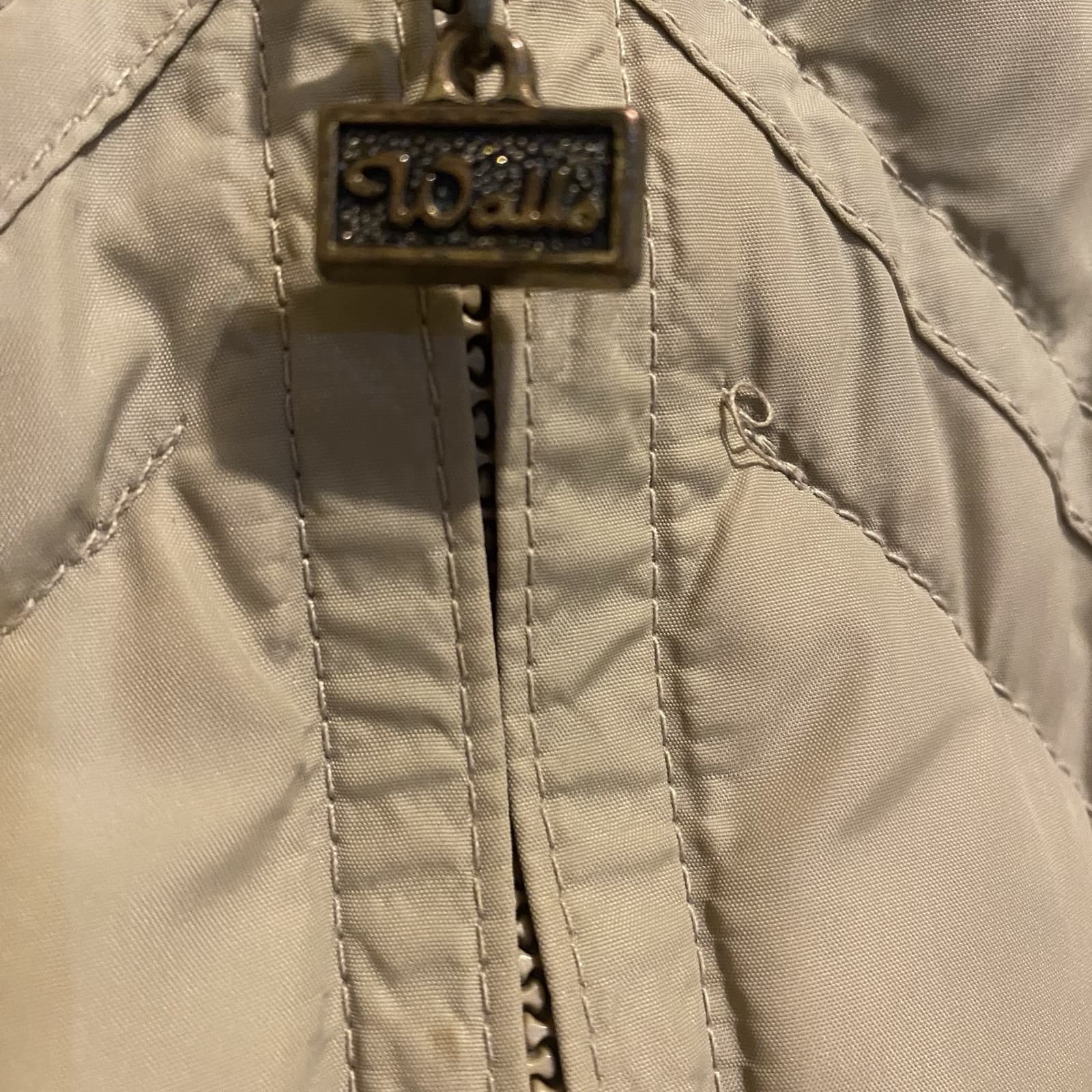 Vintage Walls Down Puffer Western Faux Fur Collar Jacket Made In USA - Thumbnail 6