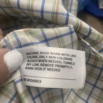 Duluth Mens Shirt XL Plaid Short Sleeve MagnaReady Magnetic Button Closure - Thumbnail 6