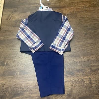 Izod 6 Month Boys 4 Piece Easter Suit - Thumbnail 4
