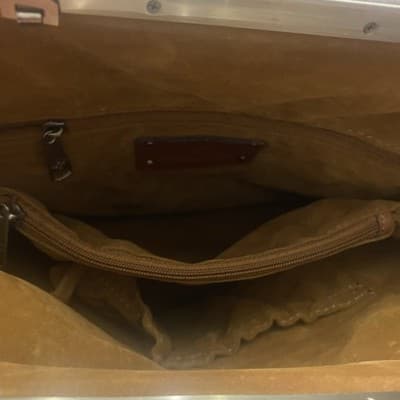 Patricia Nash Leather 10 Anniversary Novella Frame Bag MetalStrap KissLock Close - Thumbnail 12