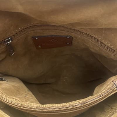 Patricia Nash Leather 10 Anniversary Novella Frame Bag MetalStrap KissLock Close - Thumbnail 13