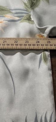 Tommy Bahama Coastal Hawaiian Button Up Shirt Tan and Green Large L 100% Silk - Thumbnail 7