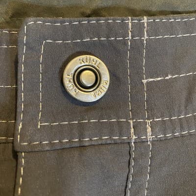 Kuhl Men’s Sz 36 Khaki Shorts 11”rise Renegade Outdoor Casual Active Zip Pockets - Thumbnail 3