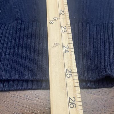 Duluth Trading Co Sweater Men’s Size Sm Navy With Stripes Heavy Cotton - Thumbnail 7