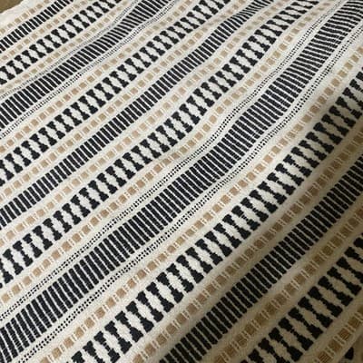 Pier 1 Throw Blanket 36”x 44” Cotton Blend Made In India - Thumbnail 3