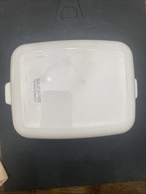 Vintage Corning Ware Wildflower 1.5 QT Square Casserole Dish A-1 1/2- B Microwav - Thumbnail 5