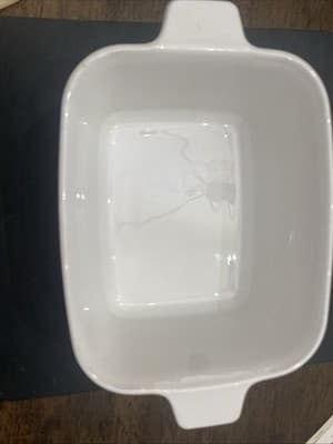 Vintage Corning Ware Wildflower 1.5 QT Square Casserole Dish A-1 1/2- B Microwav - Thumbnail 4