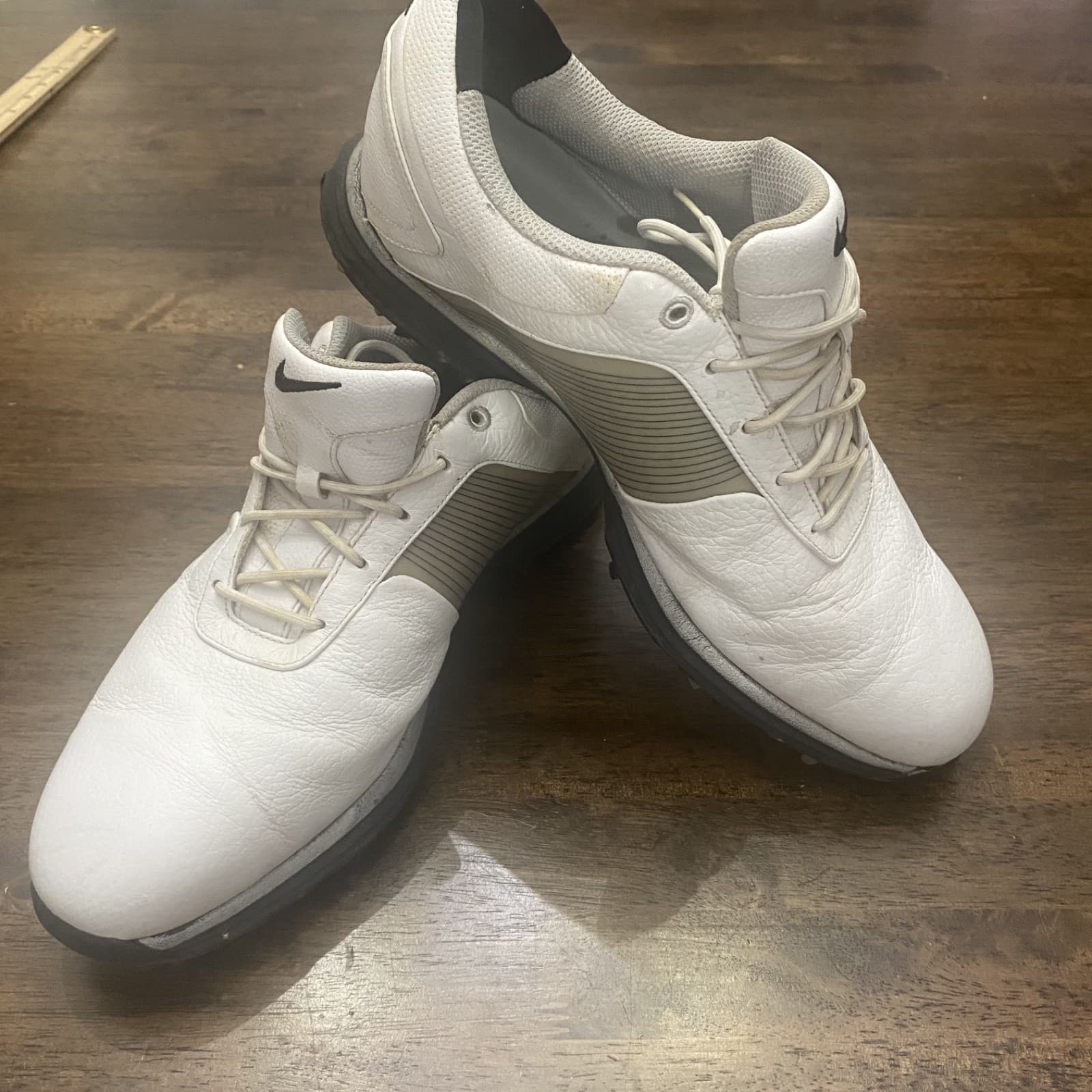 Nike Tiger Woods Zoom TW 2011 Ltd Edition Leather Golf Shoes Men's Size10.5 RARE - Thumbnail 2