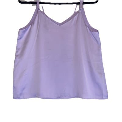 Lavender Pastel Camisole Y2K Goinout Wear Retro 90’s Jawbreaker Fully Lined - Thumbnail 3