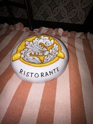 Fleming Hotel- Roma Italy Ashtray/Trinket Tray Rare Vintage Italian - Thumbnail 2