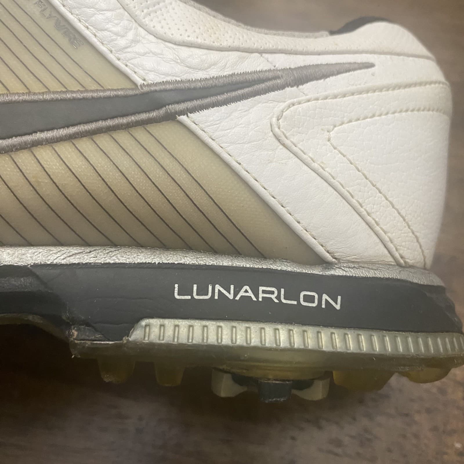 Nike Tiger Woods Zoom TW 2011 Ltd Edition Leather Golf Shoes Men's Size10.5 RARE - Thumbnail 6