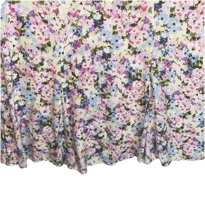 Y2k Pastel Floral dress FairyCore RomanticBoho Bohemian Babydoll CottageCore XL - Thumbnail 4