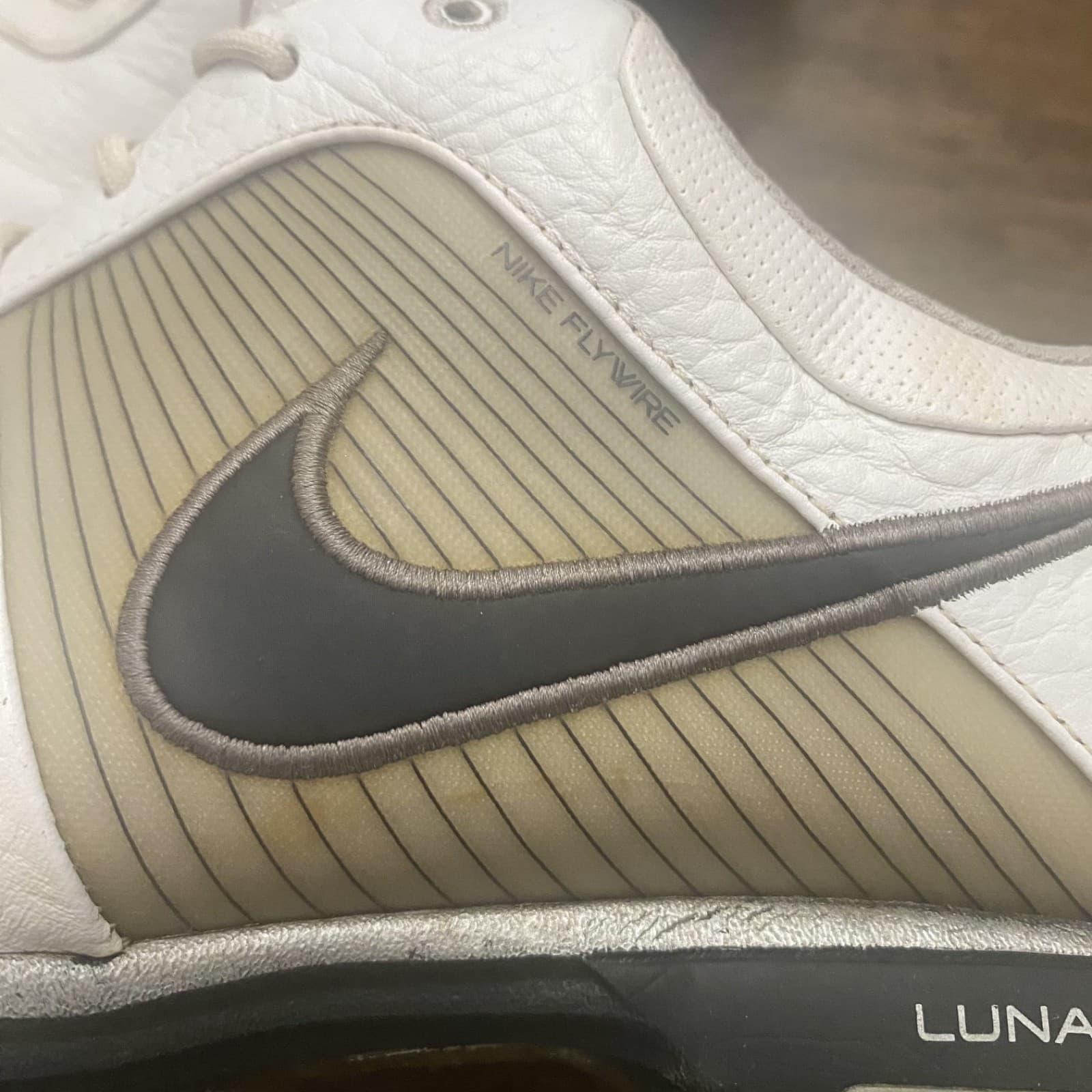 Nike Tiger Woods Zoom TW 2011 Ltd Edition Leather Golf Shoes Men's Size10.5 RARE - Thumbnail 5