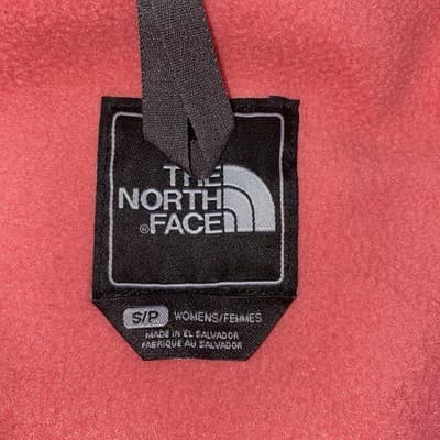 The North Face Women's Polartec Fleece Zip Up Jacket Pink Brown Size S Winter - Thumbnail 6